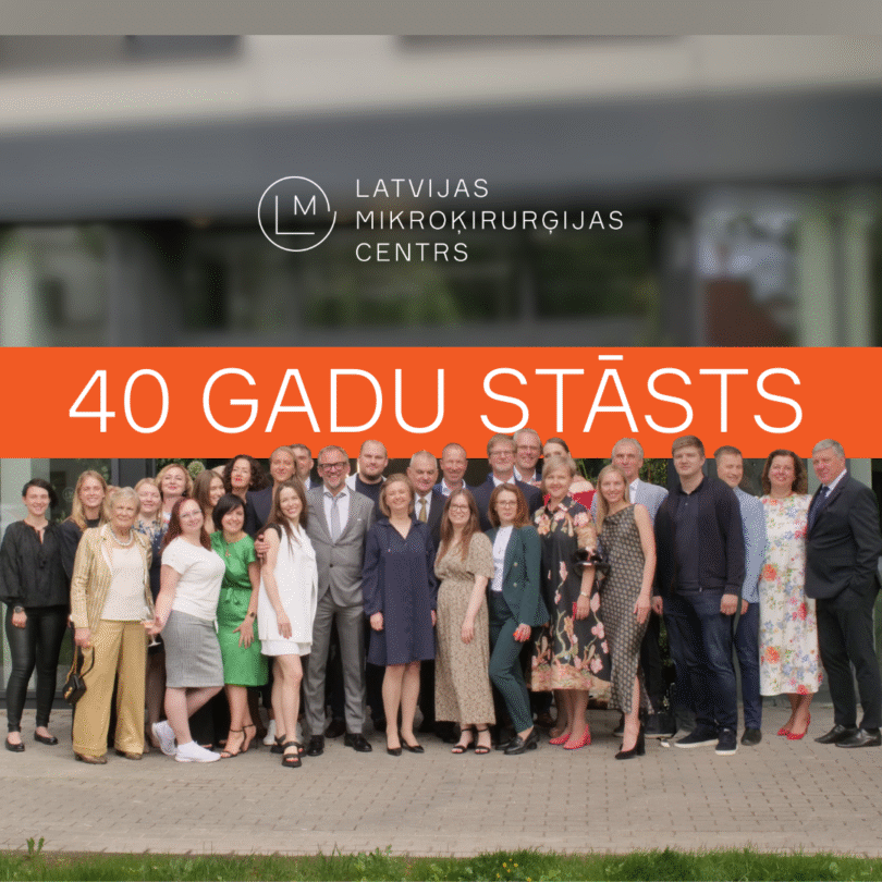 Filma par Latvijas Mikroķirurģijas centra 40 gadu vēsturi